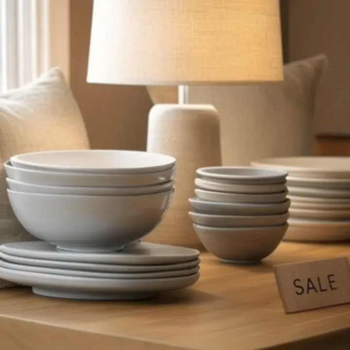 Promocyjna aranżacja wyposażenia domu w neutralnych barwach