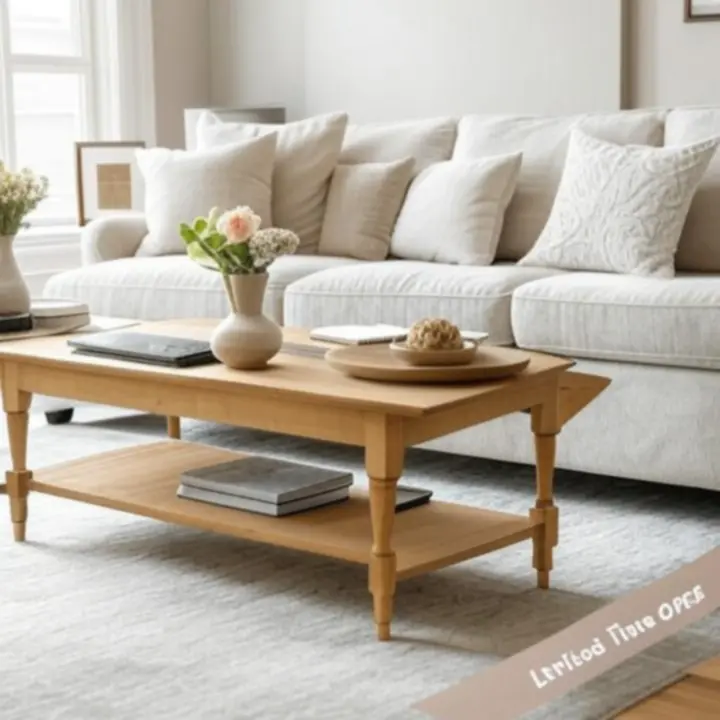 Stylowo zaaranżowane wnętrze salonu z eleganckimi dodatkami objętymi promocją